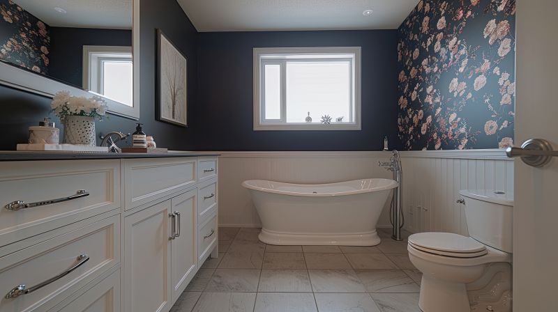 Luxury Bathroom Upgrade with Freestanding Tub
